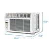 Commercial Cool Window Air Conditioner, 115, 19 in W. CWAM10W6C